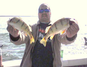 Young lady holding a large walleye